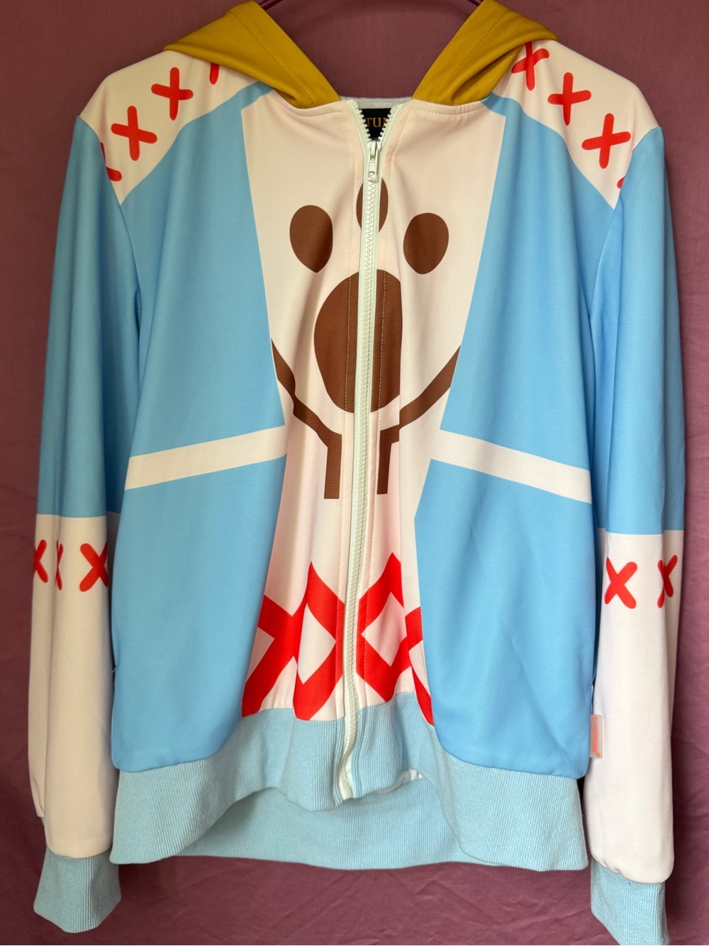 Monster Hunter X-Costume Palico Cosplay Hoodie Jacket Adult Medium Fleece NWOT